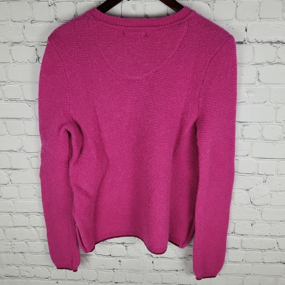 TABITHA WEBB | lambswool blend knit long sleeve button detail sweater - Picture 5 of 9